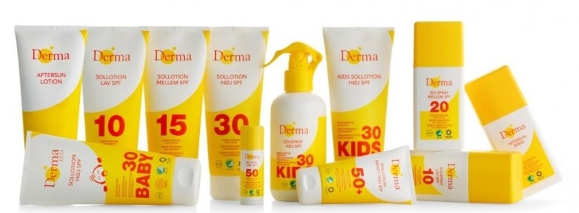 Derma zonnebrandcremes!!