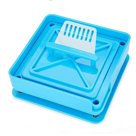 Capsule vulmachine met 100 gaatjes om capsules in de maat 0 te vullen productfoto